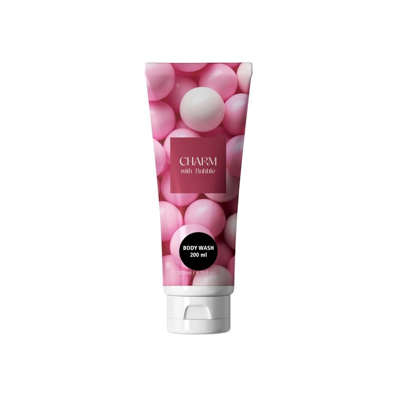 Charm with Bubble Body Wash 200ml