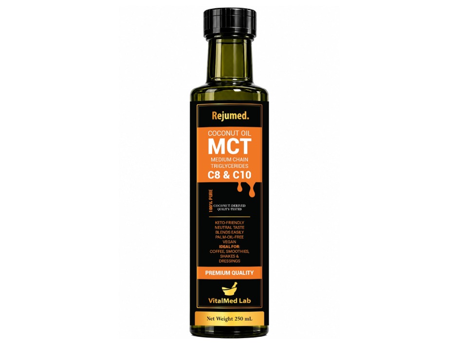 MCT Oil (Coconut, C8 & C10) 250mL