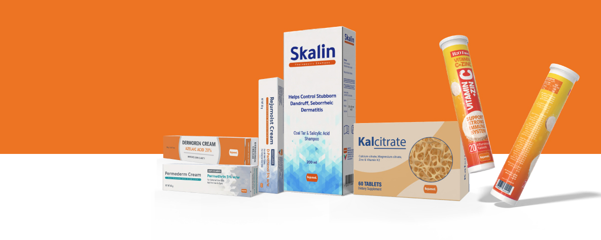 Everyday relief, measured precisely — REJUMED OTC treatments